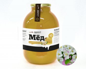 Мёд "Весеннее разнотравье" 3л